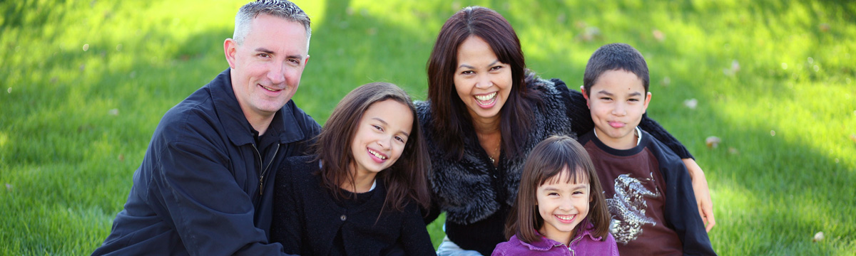 Smiling Family